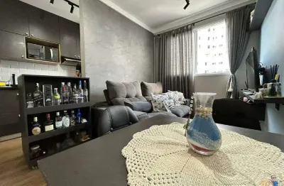 Apartamento à venda, 2 quartos, 1 vaga, areia branca - santos/sp