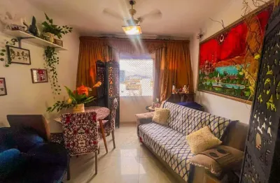 Apartamento à venda, 1 quarto, 1 vaga, centro - são vicente/sp