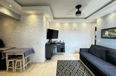 Apartamento à venda, 2 quartos, 1 vaga, centro - são vicente/sp