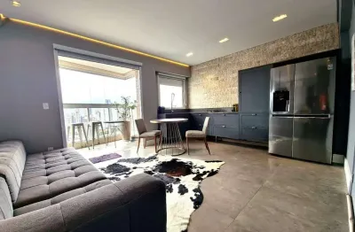 Apartamento à venda, 1 quarto, 1 vaga, campo grande - santos/sp