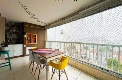 Apartamento à venda, 3 quartos, 1 suíte, encruzilhada - santos/sp