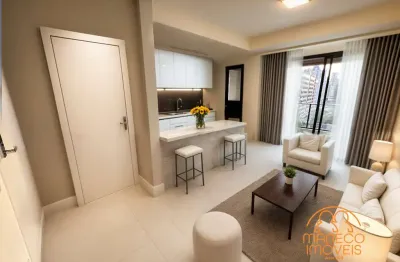 Apartamento à venda, 1 quarto, 1 suíte, 1 vaga, boqueirão - santos/sp