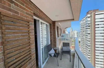Apartamento à venda, 1 quarto, 1 vaga, campo grande - santos/sp
