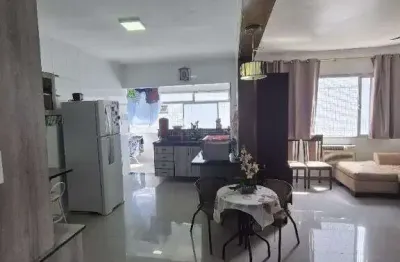 Apartamento à venda, 2 quartos, 1 suíte, 1 vaga, aparecida - santos/sp