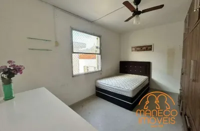 Apartamento à venda, 1 quarto, 1 vaga, gonzaguinha - são vicente/sp