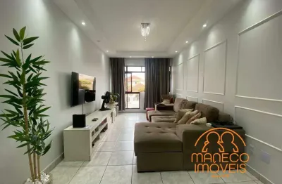 Apartamento à venda, 2 quartos, 1 suíte, 2 vagas, aparecida - santos/sp