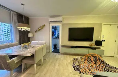 Apartamento à venda, 2 quartos, 1 suíte, 1 vaga, ponta da praia - santos/sp