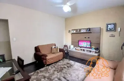 Apartamento à venda, 3 quartos, 1 vaga, são jorge - santos/sp