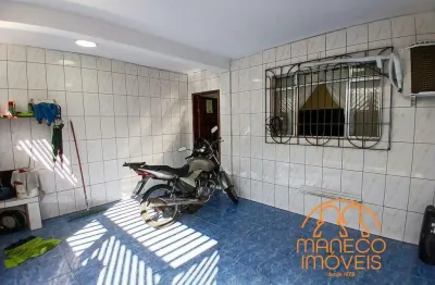 Casa à venda, 3 quartos, 2 suítes, 1 vaga, caneleira - santos/sp
