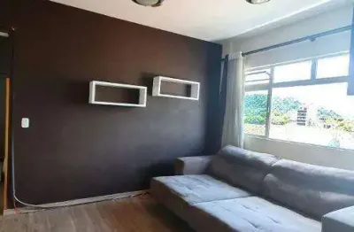 Apartamento à venda, 2 quartos, 1 vaga, encruzilhada - santos/sp