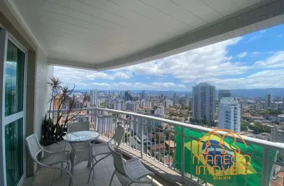 Apartamento à venda, 3 quartos, 3 suítes, 3 vagas, ponta da praia - santos/sp