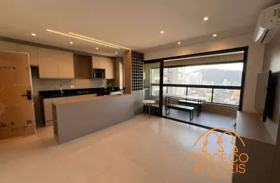 Apartamento à venda, 2 quartos, 1 suíte, 1 vaga, josé menino - santos/sp