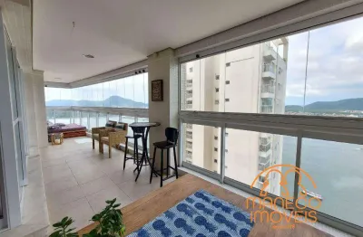 Apartamento à venda, 3 quartos, 2 suítes, 3 vagas, ponta da praia - santos/sp