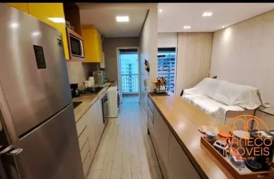 Apartamento à venda, 2 quartos, 1 suíte, 1 vaga, estuario - santos/sp