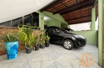Casa à venda, 3 quartos, 1 vaga, vila são jorge - são vicente/sp