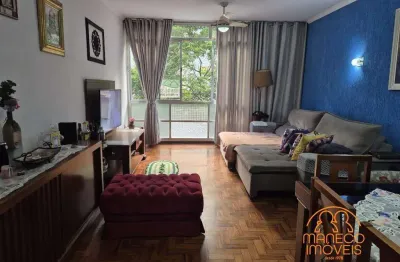 Apartamento à venda, 3 quartos, 1 suíte, 2 vagas, ponta da praia - santos/sp