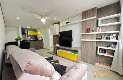 Apartamento à venda, 2 quartos, 1 vaga, itararé - são vicente/sp