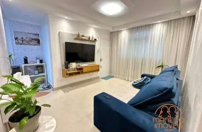 Apartamento à venda, 2 quartos, 1 vaga, campo grande - santos/sp