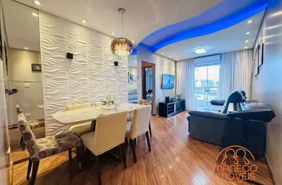 Apartamento à venda, 2 quartos, 1 suíte, 1 vaga, encruzilhada - santos/sp