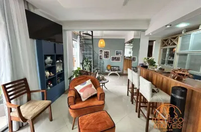 Cobertura à venda, 3 quartos, 1 suíte, 2 vagas, centro - são vicente/sp