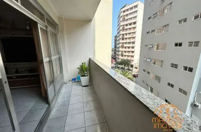 Apartamento à venda, 2 quartos, 1 vaga, centro - são vicente/sp