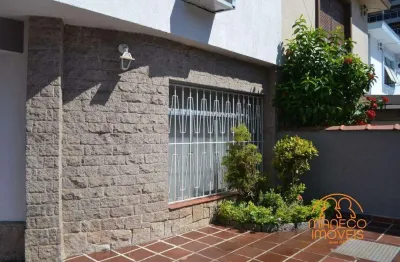 Sobrado à venda, 3 quartos, 2 vagas, ponta da praia - santos/sp