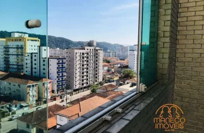 Cobertura à venda, 2 quartos, 1 suíte, 1 vaga, campo grande - santos/sp