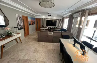 Apartamento à venda, 3 quartos, 1 suíte, 2 vagas, gonzaga - santos/sp