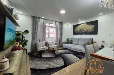 Apartamento à venda, 3 quartos, 1 suíte, 1 vaga, embaré - santos/sp