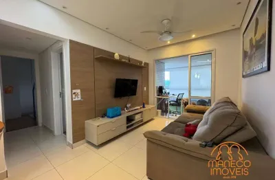 Apartamento à venda, 2 quartos, 1 suíte, 1 vaga, centro - são vicente/sp