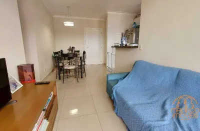 Apartamento à venda, 2 quartos, 1 suíte, 1 vaga, marapé - santos/sp