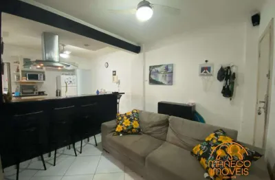 Apartamento à venda, 2 quartos, 1 suíte, 1 vaga, centro - são vicente/sp