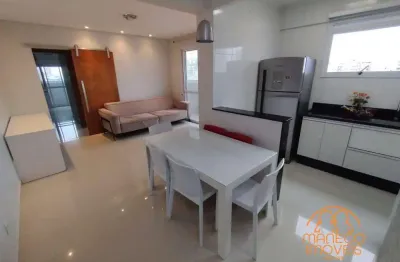 Apartamento para aluguel, 2 quartos, 2 suítes, 2 vagas, gonzaga - santos/sp