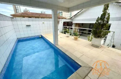 Casa à venda, 5 quartos, 5 suítes, 1 vaga, aparecida - santos/sp
