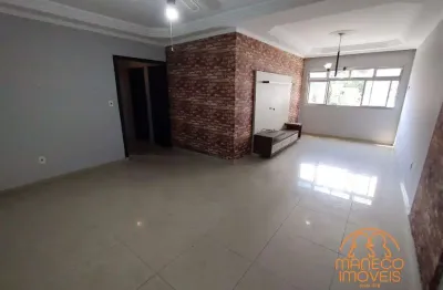 Apartamento para aluguel, 3 quartos, 1 suíte, 1 vaga, itararé - são vicente/sp