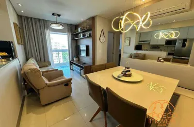Apartamento à venda, 2 quartos, 1 suíte, 1 vaga, estuario - santos/sp