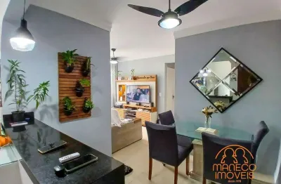 Apartamento à venda, 2 quartos, 1 vaga, saboó - santos/sp