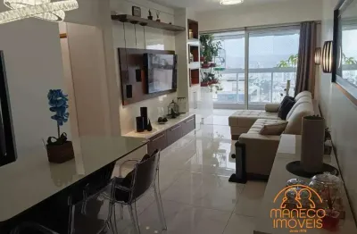 Apartamento à venda, 2 quartos, 2 suítes, 2 vagas, gonzaga - santos/sp