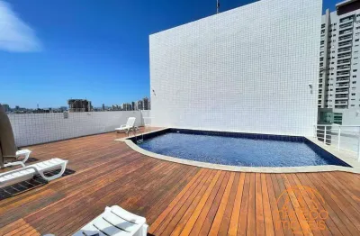 Apartamento à venda, 1 quarto, 1 suíte, 1 vaga, marapé - santos/sp