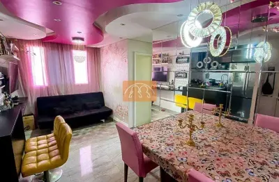 Apartamento à venda, 2 quartos, 1 vaga, areia branca - santos/sp
