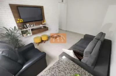 Apartamento à venda, 2 quartos, 1 vaga, parque bitaru - são vicente/sp