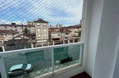 Apartamento de frente com sacada à venda no marapé – 2 dormitórios