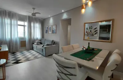 Apartamento com Vista Livre e Suíte no Marapé, Santos – Vaga Demarcada