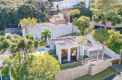 Casa com 4 quartos à venda na rua valdemar de andrade, 06, santo inácio, curitiba, 331 m2 por r$ 3.490.000