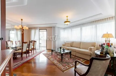 Apartamento com 4 quartos à venda na avenida cândido hartmann, 36, mercês, curitiba, 195 m2 por r$ 1.880.000