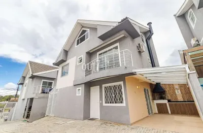 Casa em condomínio fechado com 3 quartos à venda na rua guilherme braga de abreu pires, 254, pilarzinho, curitiba, 131 m2 por r$ 750.000