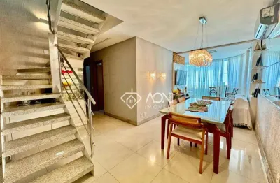 Cobertura com 3 dormitórios à venda, 240 m² por r$ 2.650.000,00 - praia de itaparica - vila velha/es