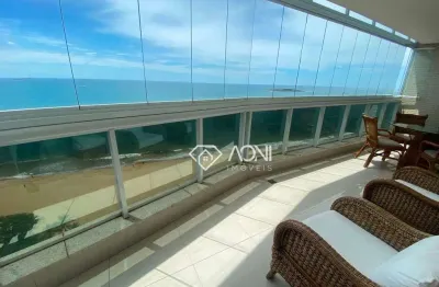 Cobertura com 3 dormitórios à venda, 220 m² por r$ 2.900.000,00 - praia de itaparica - vila velha/es
