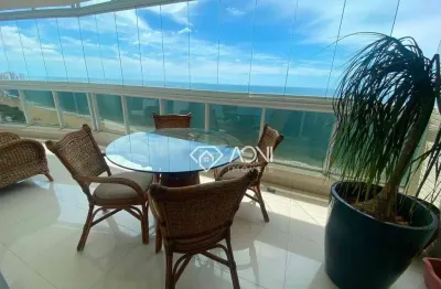 Cobertura com 3 dormitórios à venda, 220 m² por r$ 2.900.000,00 - praia de itaparica - vila velha/es