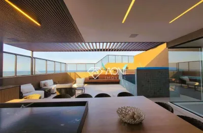 Cobertura com 5 dormitórios à venda, 518 m² por r$ 10.600.000,00 - praia da costa - vila velha/es